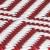 Red + White Herringbone